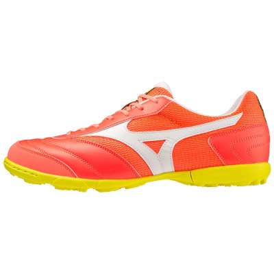 Zapatillas de Fútbol Sala Mizuno Morelia Sala Club TF Mujer - Coral / Blancos - Chile M926TOBSUC